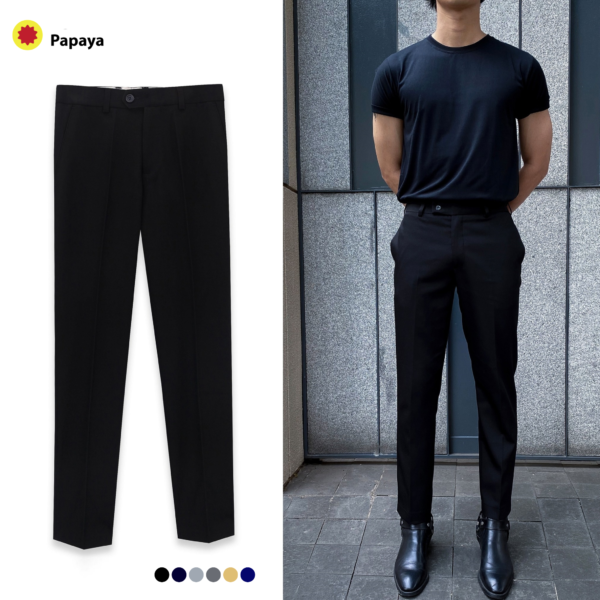 [Có Bigsize] Quần âu nam chất vải chéo 79 Luxury cao cấp siêu bền form slim fit QA79 - Hình ảnh 2