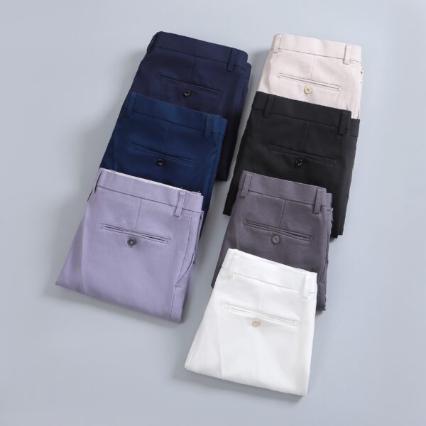 [Có Bigsize] Quần âu nam chất vải chéo 79 Luxury cao cấp siêu bền form slim fit QA79 - Hình ảnh 5