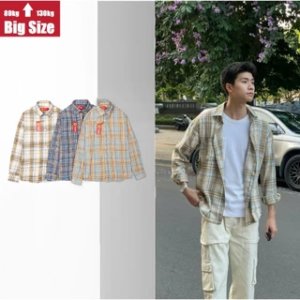 [ Có Bigsize ] Áo sơ mi Flannels chất Dạ New Layer rất đẹp và mềm mại không có túi